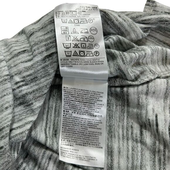 Banana Republic Womens Dress Maxi Halter Tie Neck Sz Xxs Heathered Gray Keyhole - Picture 15 of 15
